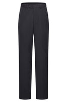 Laden Sie das Bild in den Galerie-Viewer, Schwarze 3-teilige Zweireihige Herren-Business-Anzüge mit Spitzrevers