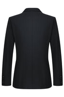 Laden Sie das Bild in den Galerie-Viewer, 2 Stück Zweireihige Schwarze Herren Partyanzüge mit Spitzrevers