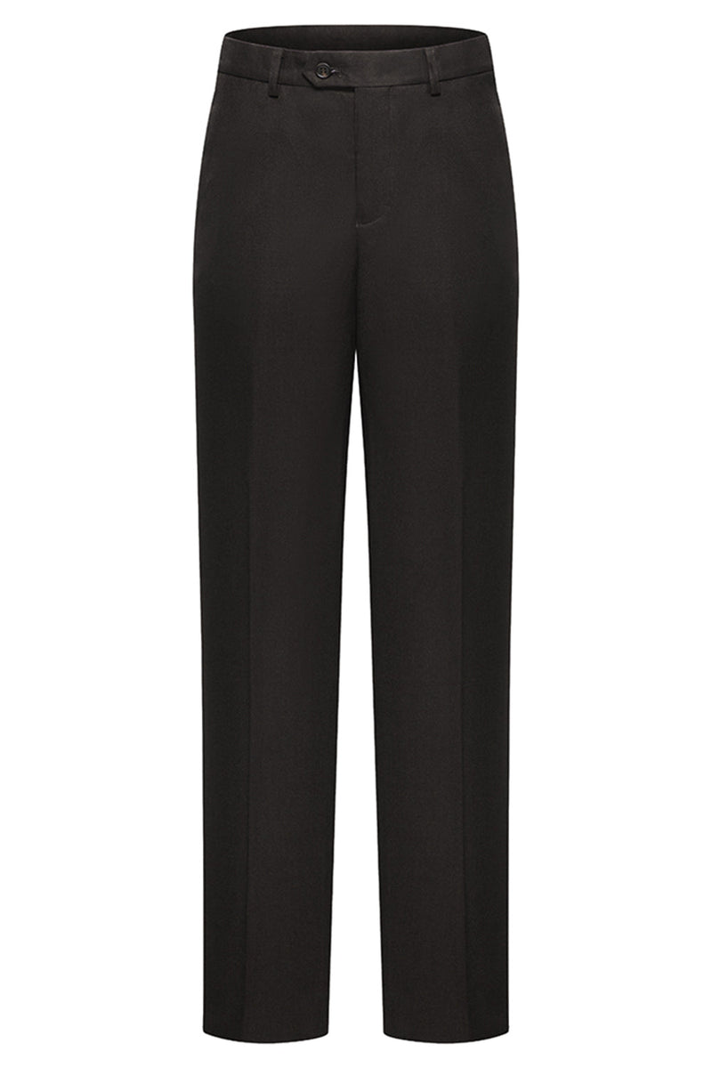 Laden Sie das Bild in den Galerie-Viewer, Kaffee 3-teilige Einreihige Herren Business-Anzüge mit gekerbtem Revers