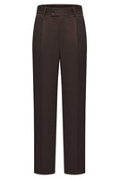 Laden Sie das Bild in den Galerie-Viewer, Kaffee Zweireihige 2-teilige Herrenanzüge mit Spitzrevers