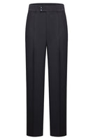 Laden Sie das Bild in den Galerie-Viewer, Schwarzer Slim Fit Herren 2-teiliger Anzug mit Stehkragen