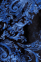 Laden Sie das Bild in den Galerie-Viewer, Grünes Schalrevers Revers Jacquard Herren Ballblazer mit einem Knopf