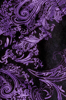 Laden Sie das Bild in den Galerie-Viewer, Grünes Schalrevers Revers Jacquard Herren Ballblazer mit einem Knopf