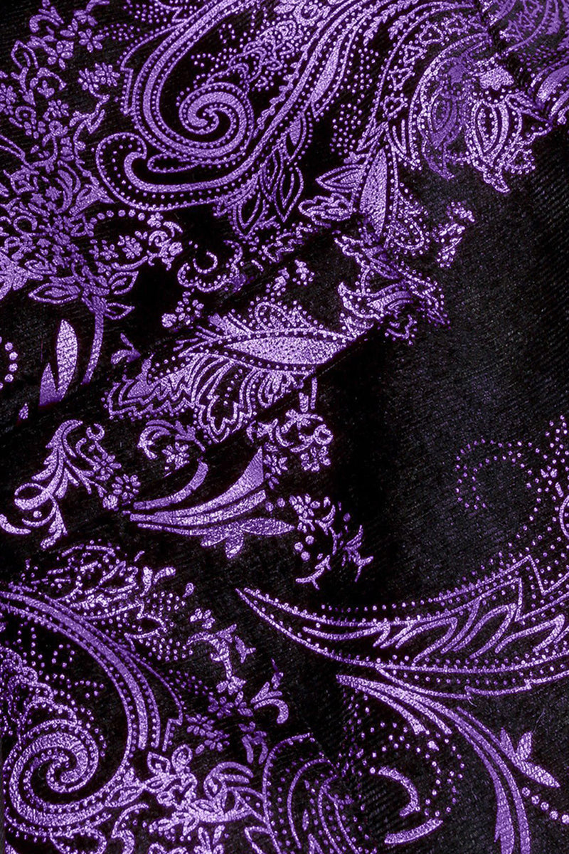 Laden Sie das Bild in den Galerie-Viewer, Grünes Schalrevers Revers Jacquard Herren Ballblazer mit einem Knopf