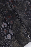 Laden Sie das Bild in den Galerie-Viewer, Schwarzer Bedruckter Herren Ballblazer mit gekerbtem Revers