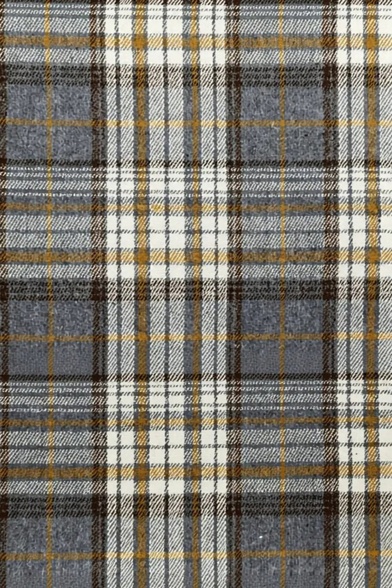 Laden Sie das Bild in den Galerie-Viewer, Braun Grau 2 Stück Herren Ballanzüge mit gekerbtem Revers Gitter mit Taschen