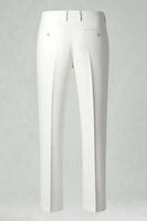 Laden Sie das Bild in den Galerie-Viewer, Blau-Grün Gitter mit gekerbtem Revers 2-teilige Herren-Ballanzüge