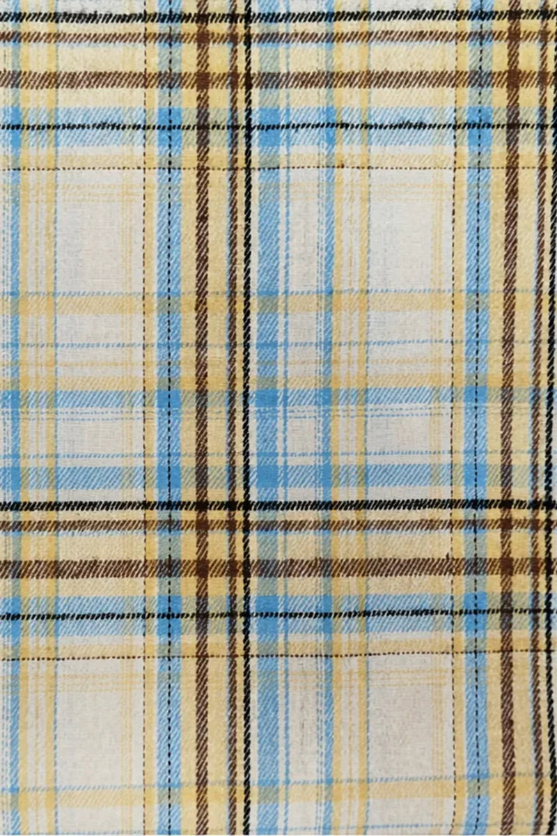 Laden Sie das Bild in den Galerie-Viewer, Blau-Grün Gitter mit gekerbtem Revers 2-teilige Herren-Ballanzüge