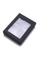 Laden Sie das Bild in den Galerie-Viewer, Klassisches Herren Formal Marine Goldenes Krawatten und Fliege-Set mit Streifen