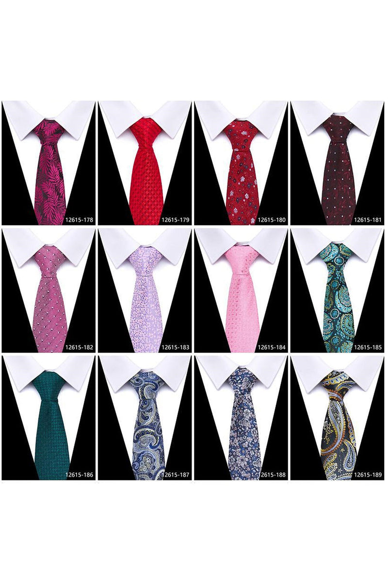 Laden Sie das Bild in den Galerie-Viewer, Herren Formelle Marine Krawatte mit Mikromuster