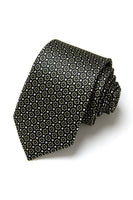 Laden Sie das Bild in den Galerie-Viewer, Herren Formelle Marine Krawatte mit Mikromuster