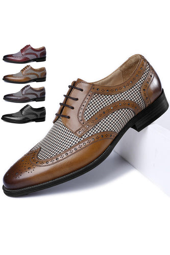 Gelbe Leder Freizeitschuhe für Männer