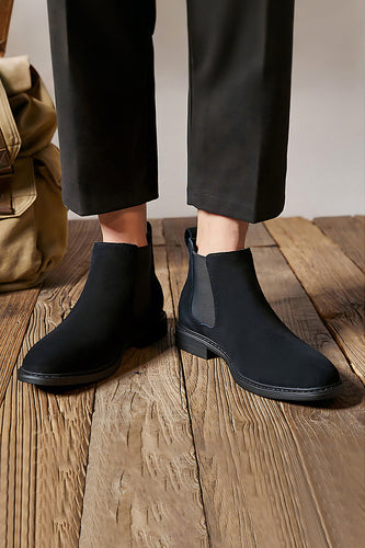 Schwarze High-Top Freizeitschuhe für Herren