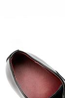 Laden Sie das Bild in den Galerie-Viewer, Schwarze Leder Schnürschuhe für Herren