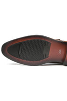 Laden Sie das Bild in den Galerie-Viewer, Braune Leder Hochzeitsschuhe für Herren