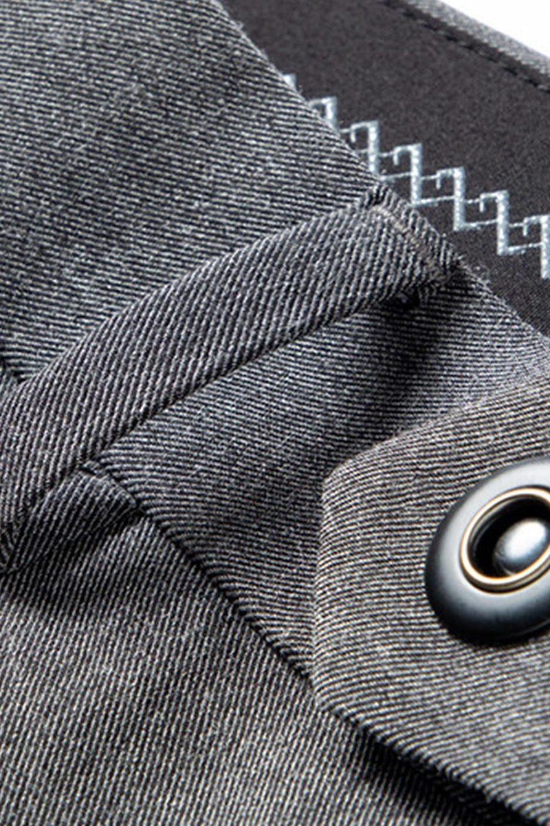 Laden Sie das Bild in den Galerie-Viewer, Marineblaue Herrenanzüge mit geraden Hosen