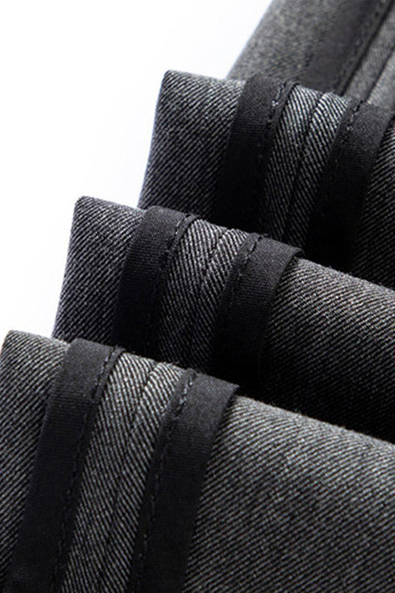 Laden Sie das Bild in den Galerie-Viewer, Marineblaue Herrenanzüge mit geraden Hosen