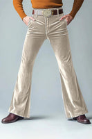 Laden Sie das Bild in den Galerie-Viewer, Dunkelgrüne Ausgestellte Herrenanzüge Hosen