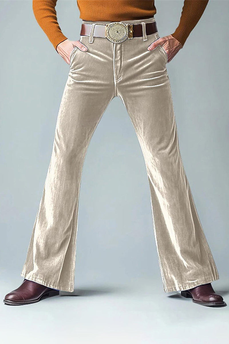 Laden Sie das Bild in den Galerie-Viewer, Dunkelgrüne Ausgestellte Herrenanzüge Hosen