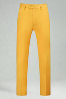 Laden Sie das Bild in den Galerie-Viewer, Burgunderrote Hoch Taillierte Herrenanzüge und Hochzeitshosen für Hochzeit