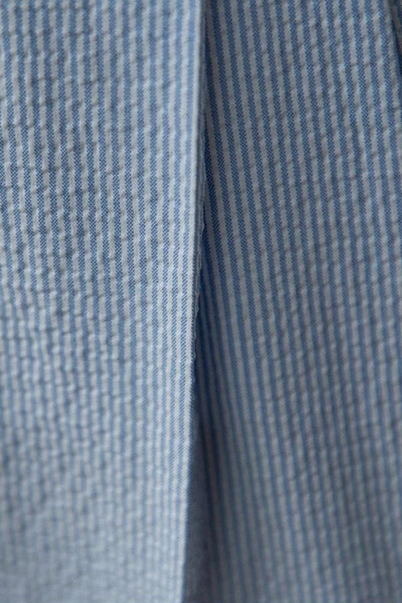 Laden Sie das Bild in den Galerie-Viewer, Hellblaue Hoch Taillierte Herrenanzughose