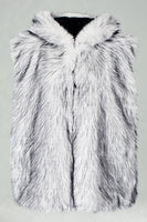 Laden Sie das Bild in den Galerie-Viewer, Kapuzenweste aus Kamelpelz für Männer