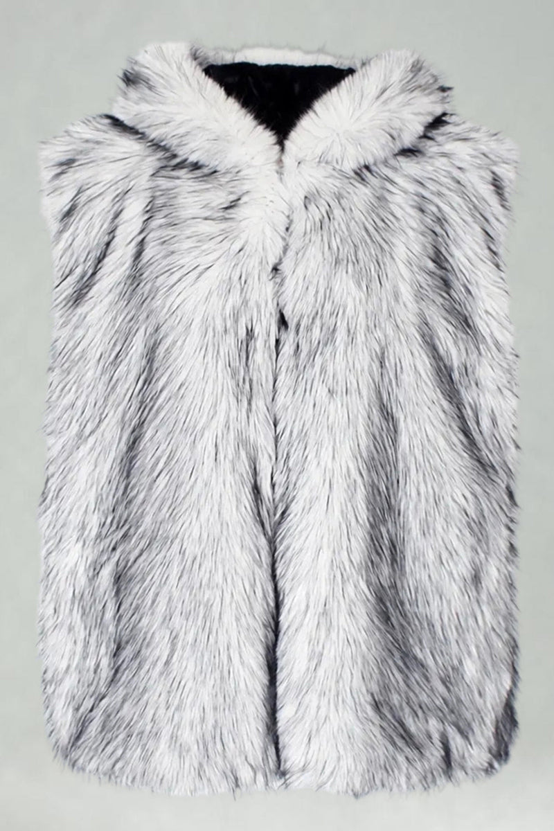 Laden Sie das Bild in den Galerie-Viewer, Kapuzenweste aus Kamelpelz für Männer