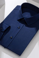 Laden Sie das Bild in den Galerie-Viewer, Weißes Klassisches Slim Fit Herrenhemd mit festem Spitzkragen