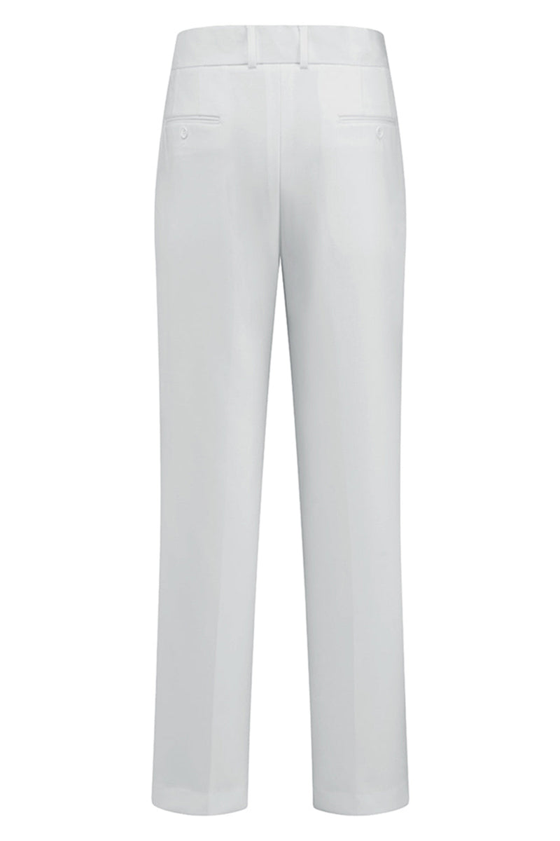 Laden Sie das Bild in den Galerie-Viewer, Slim Fit weiße Schal Revers 3-teilige Herren Hochzeitsanzüge