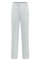 Laden Sie das Bild in den Galerie-Viewer, Weiße Zweiteilige Herrenschal Revers Doppelreihige Hochzeitsanzüge