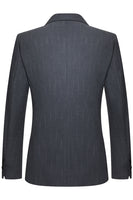 Laden Sie das Bild in den Galerie-Viewer, Dreiteilige Herrenanzüge mit Einreihiger Grauer Notchel