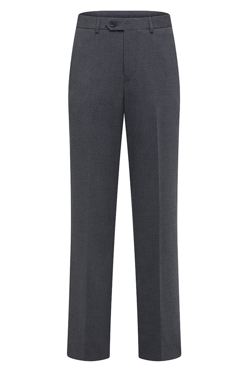 Laden Sie das Bild in den Galerie-Viewer, Slim Fit Peak Revers Herren 3-teilige Graue Anzüge