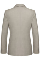 Laden Sie das Bild in den Galerie-Viewer, Khaki-Notched Revers 3-teilige Herrenanzüge