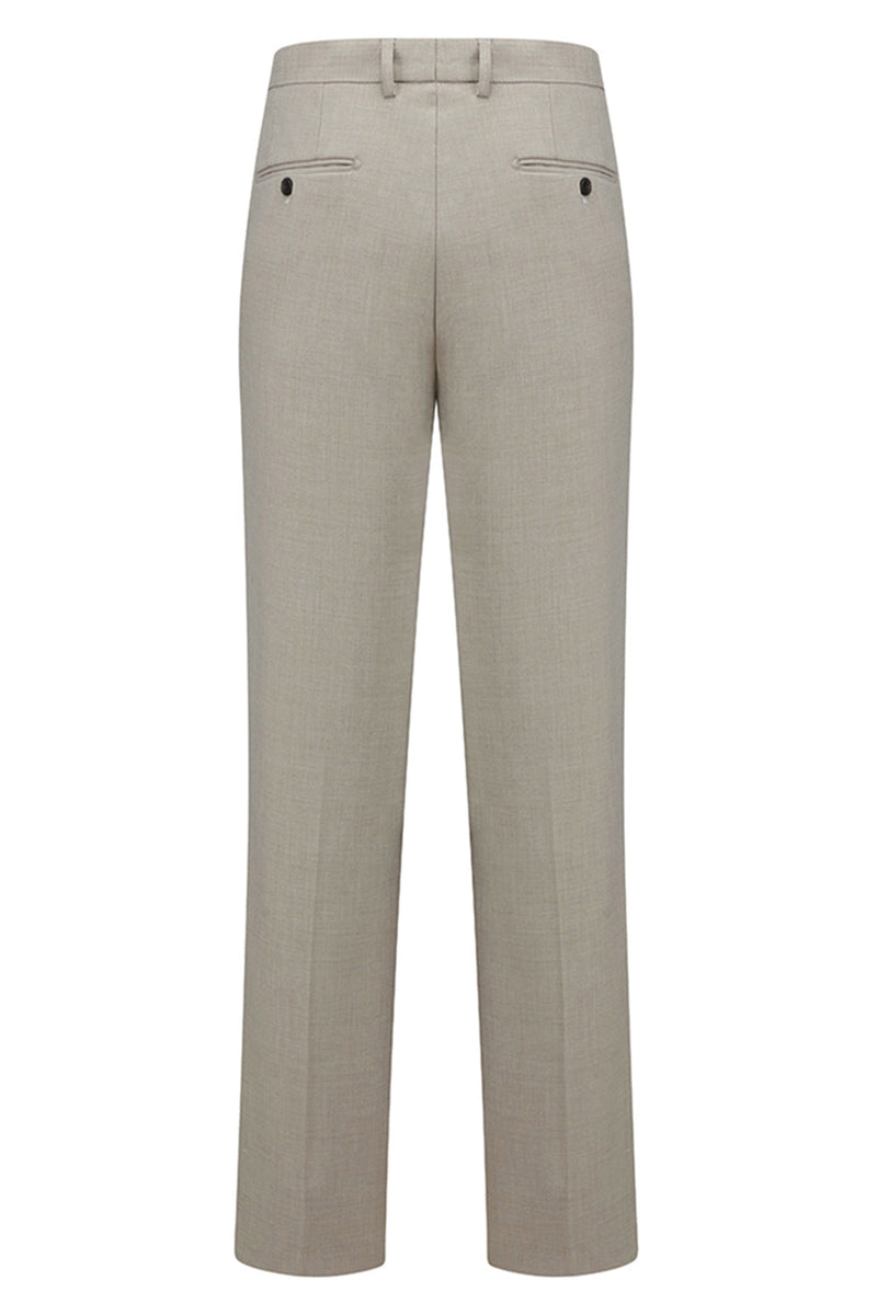 Laden Sie das Bild in den Galerie-Viewer, Khaki-Notched Revers 3-teilige Herrenanzüge