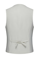 Laden Sie das Bild in den Galerie-Viewer, Marineblaue 3-teilige Slim Fit Herrenanzüge mit genottem Revers