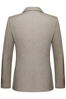 Laden Sie das Bild in den Galerie-Viewer, Herren Dark Khaki Peak Revers 3-teilige Anzüge