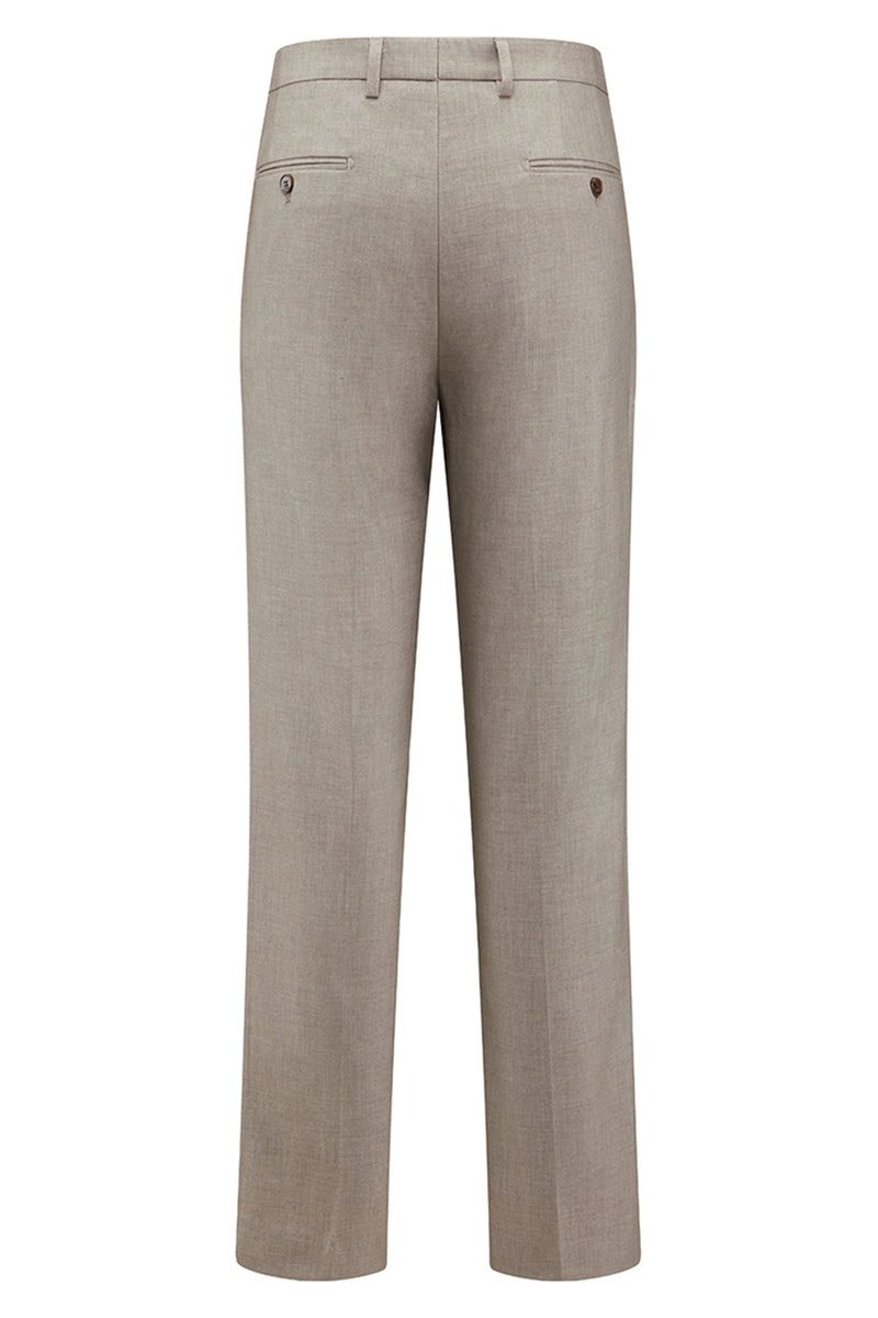 Laden Sie das Bild in den Galerie-Viewer, Herren Dark Khaki Peak Revers 3-teilige Anzüge