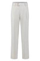 Laden Sie das Bild in den Galerie-Viewer, Herren 2-teilige Festanzüge mit khakifarbenem Revers