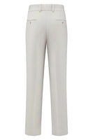 Laden Sie das Bild in den Galerie-Viewer, Herren 2-teilige Festanzüge mit khakifarbenem Revers