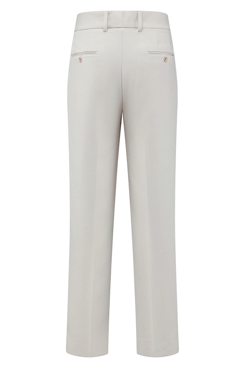 Laden Sie das Bild in den Galerie-Viewer, Herren 2-teilige Festanzüge mit khakifarbenem Revers