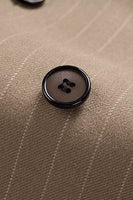 Laden Sie das Bild in den Galerie-Viewer, Zweiteilige Zweireihige Khaki Herrenanzüge