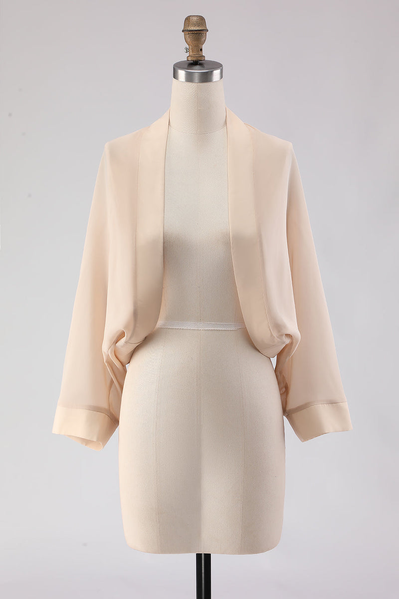 Laden Sie das Bild in den Galerie-Viewer, Weiße Offene Kurze Chiffon Schal Umwicklungen