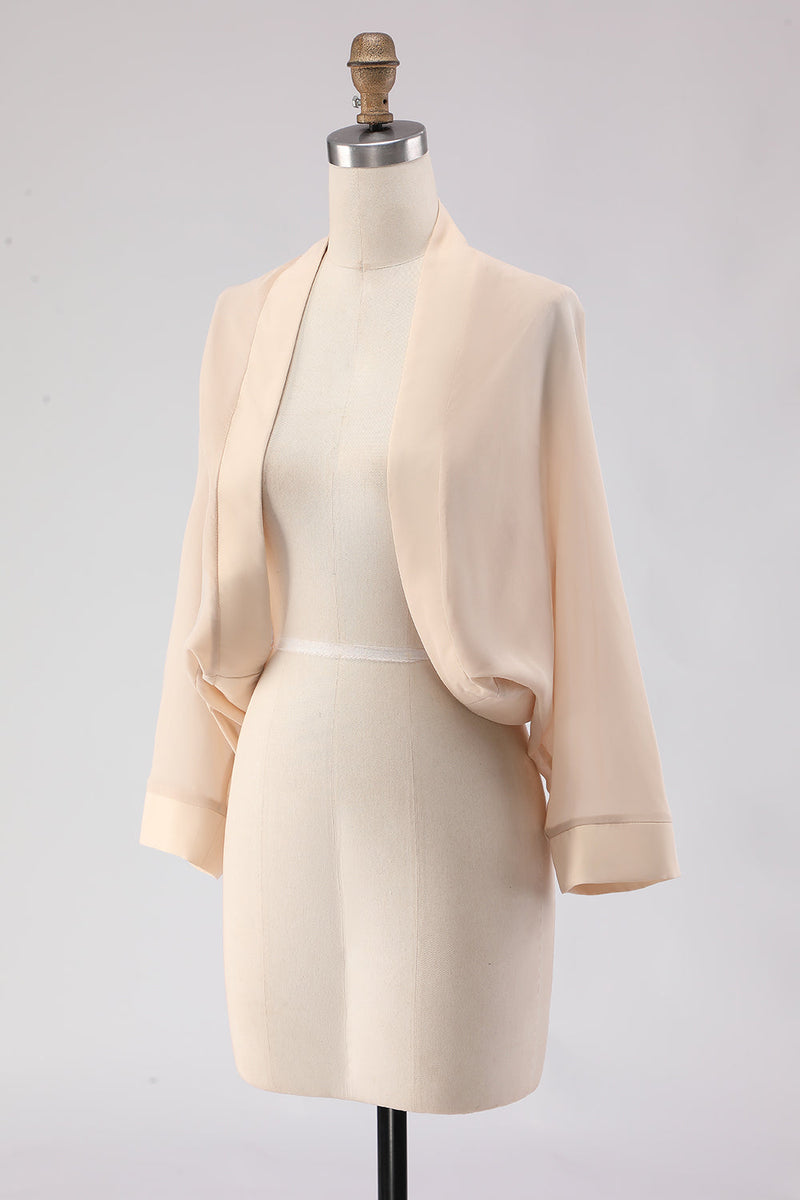 Laden Sie das Bild in den Galerie-Viewer, Weiße Offene Kurze Chiffon Schal Umwicklungen