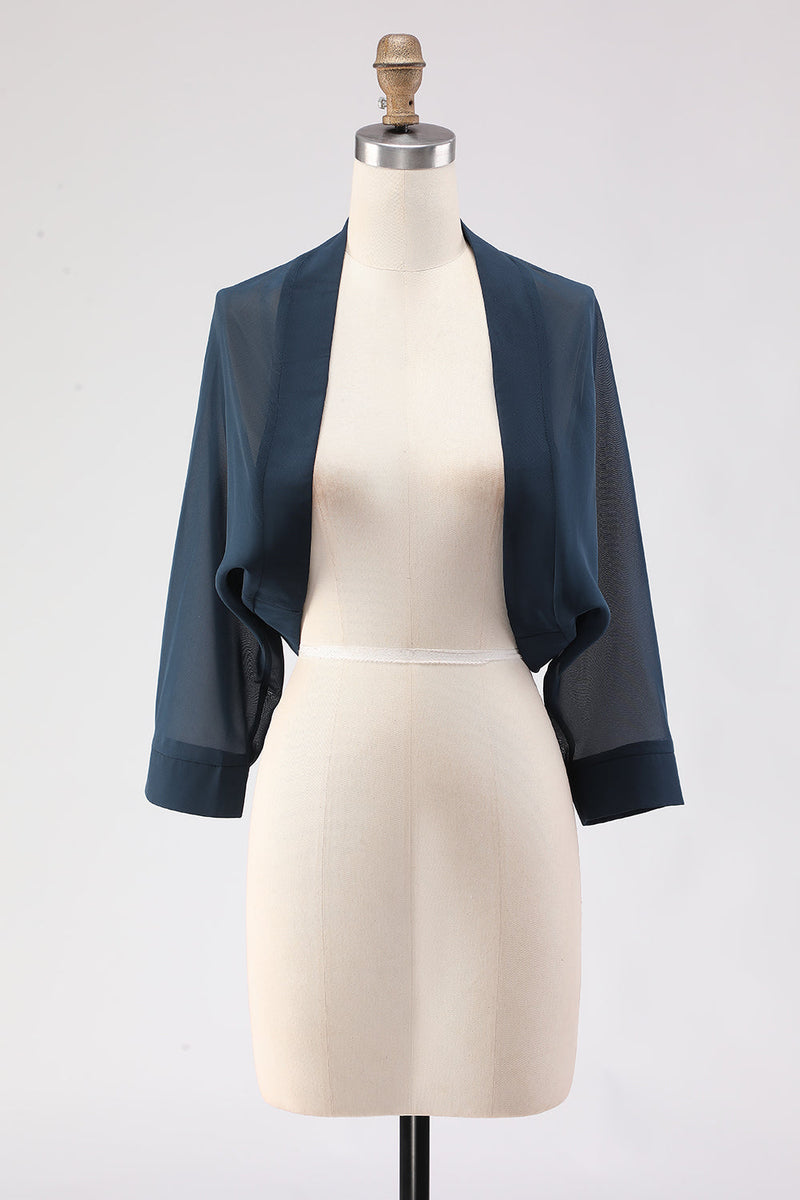 Laden Sie das Bild in den Galerie-Viewer, Weiße Offene Kurze Chiffon Schal Umwicklungen