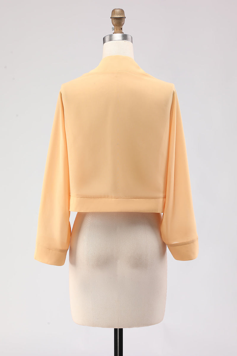 Laden Sie das Bild in den Galerie-Viewer, Weiße Offene Kurze Chiffon Schal Umwicklungen