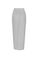 Laden Sie das Bild in den Galerie-Viewer, Silberner Zweiteiliger Badeanzug mit langen Ärmeln und Strandkleid