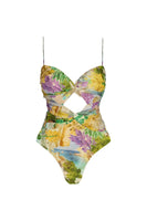 Laden Sie das Bild in den Galerie-Viewer, Rote Spaghetti-Träger Zweiteiliger Badeanzug mit Strandkleid