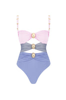 Laden Sie das Bild in den Galerie-Viewer, Schwarzer Spaghettiträger Zweiteiliger Badeanzug mit Badeanzug mit Strandkleid