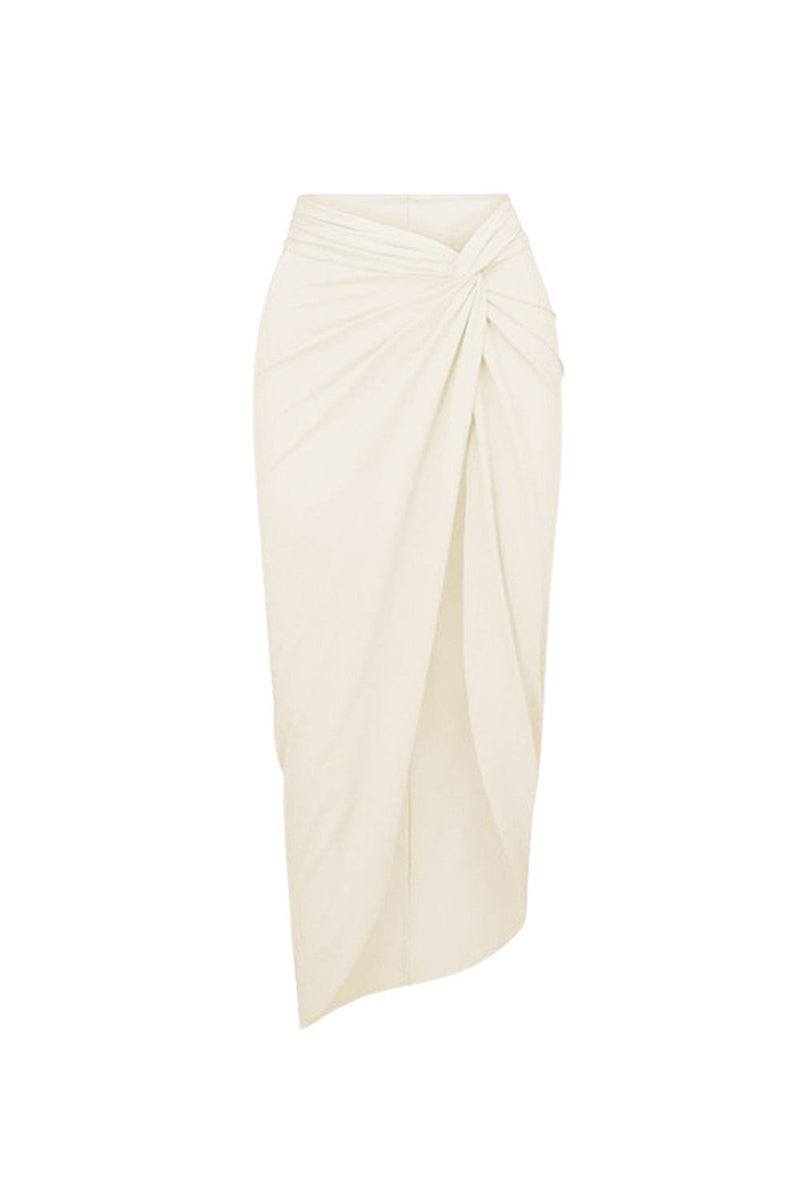 Laden Sie das Bild in den Galerie-Viewer, Schwarzer Spaghettiträger Zweiteiliger Badeanzug mit Badeanzug mit Strandkleid