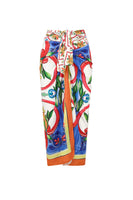 Laden Sie das Bild in den Galerie-Viewer, Eine Schulter Zweiteiler Orangeblauer Bademode mit Deckkleid